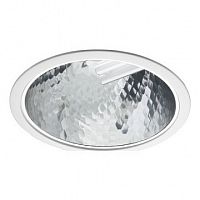 TL06-05 213 EL, встраиваемый светильник, Ø193, отражатель - зеркальный алюминий, цвет рамки - белый |  код. 02263 |  Technolux